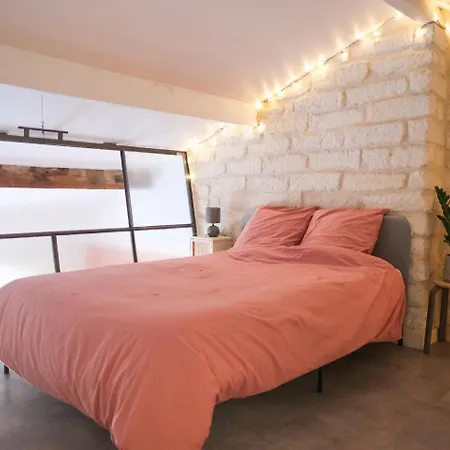 דירה Cosy T3 Style Loft Proche Gare St Roch *